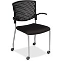 Lorell Plastic Back Guest Chair