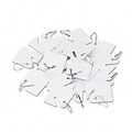 Securit Replacement Slotted Key Cabinet Tags; 1 5/8 x 1 1/2, White, 20/Pack (AZSECU04983)