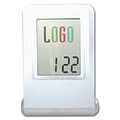 Ruda Overseas 3 1/2 x 2 1/2 Logo Digital Alarm Clock (RDOV182)