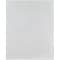 JAM Paper® Plastic Envelopes with Tuck Flap Closure, Open End, 11 x 14, Clear, 12/Pack (1541749)