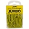 JAM Paper Jumbo Paper Clips, Yellow, 75/Pack (42182236)