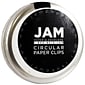 JAM Paper Circular Small Paper Clips, Silver, 50/Pack (321814885)