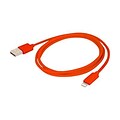 Urban Factory 3.28 Lightning/USB Data Transfer Cable; Red
