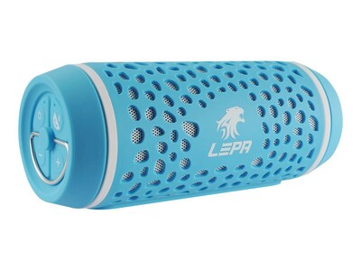 LEPA Bluetooth 4.0 Speaker with NFC Function BTS02; Water-Resistant, Blue