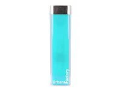 Urban Factory 2600 mAh Powerbank/Lipstick Battery; Blue