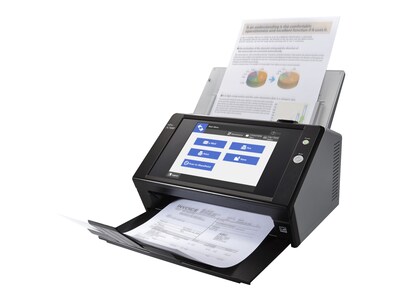 Fujitsu Network Scanner N7100 - Document Scanner - PA03706-B205 - Black/Gray