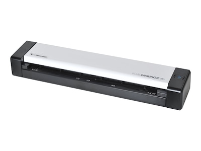 Visioneer RoadWarrior RW4D-U Sheetfed Portable Scanner, Black/White