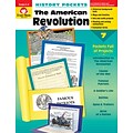 Evan-Moor Educational Publishers History Pockets: The American Revolution Grades 4-6+ Ed.1 (3725)