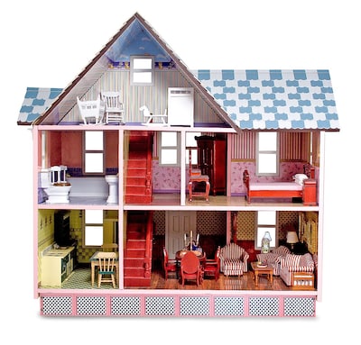 Melissa & Doug Victorian Dollhouse, 28 x 18 x 11.5, (2580)