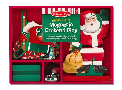 Melissa & Doug Santa Magnetic Dress-Up, 12 x 8.5 x 1.2, (3551)