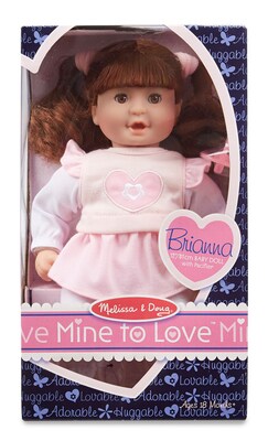 Melissa & Doug Brianna - 12 Doll, 12.4 x 7.2 x 4.7, (4883)