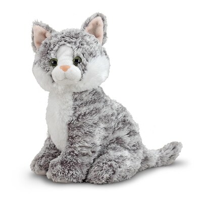 Melissa & Doug Greycie Tabby, 12 x 5 x 4, (7525)