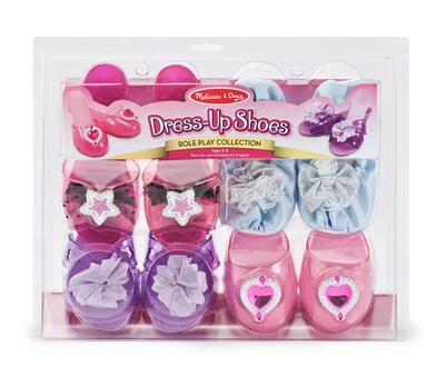 Melissa & Doug Dress-Up Shoes Role Play Collection (8544)