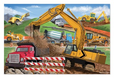 Melissa & Doug Building Site 48 Piece Floor Puzzle (8900)