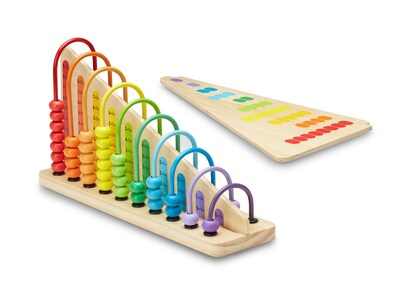 Melissa & Doug Add & Subtract Abacus, 12.7 x 9.55 x 4.7, (9272)