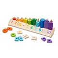 Melissa & Doug Counting Shape Stacker, 18.2 x 6 x 4.7, (9275)