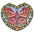 Melissa & Doug Stained Glass - Butterfly, 11.25 x 10.9 x 0.7, (9295)