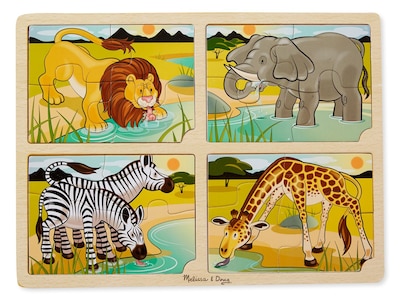 melissa and doug 4 in 1 puzzles
