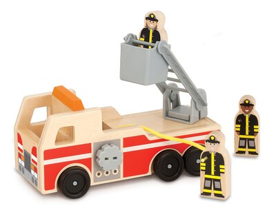 Melissa & Doug Fire Truck, 10 x 5.25 x 4.25, (9391)