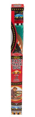 Melissa & Doug Round the Speedway Race Track Rug, 40 x 4 x 4 (9401)