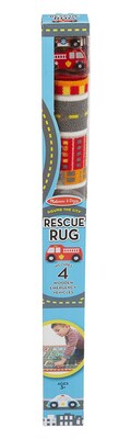 Melissa & Doug Round The City Rescue Rug, 40 x 4 x 4, (9406)