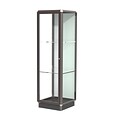 Waddell Prominence 24W x 78H x 24D Tower Case, Plaque Back, Dk. Bronze Finish