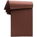 JAM Paper® Sketch Pads - Mini - 6 x 9 - Brown - 50 Sheets of Bond Paper - Pack of 3 Pads