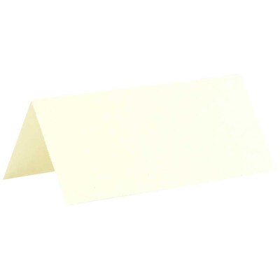 JAM Paper® Printable Place Cards, 1.75 x 3.75, White Parchment Placecards, 12/pack (225928565)