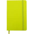 JAM Paper® Hardcover Lined Notebook With Elastic Closure, Travel Size, 4 x 6 Journal, Green Apple, Sold Individually (340528852)