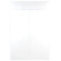 JAM Paper 12 x 15.5 Open End Catalog Envelopes with Peel and Seal Closure, White, Bulk 500/Box (3568