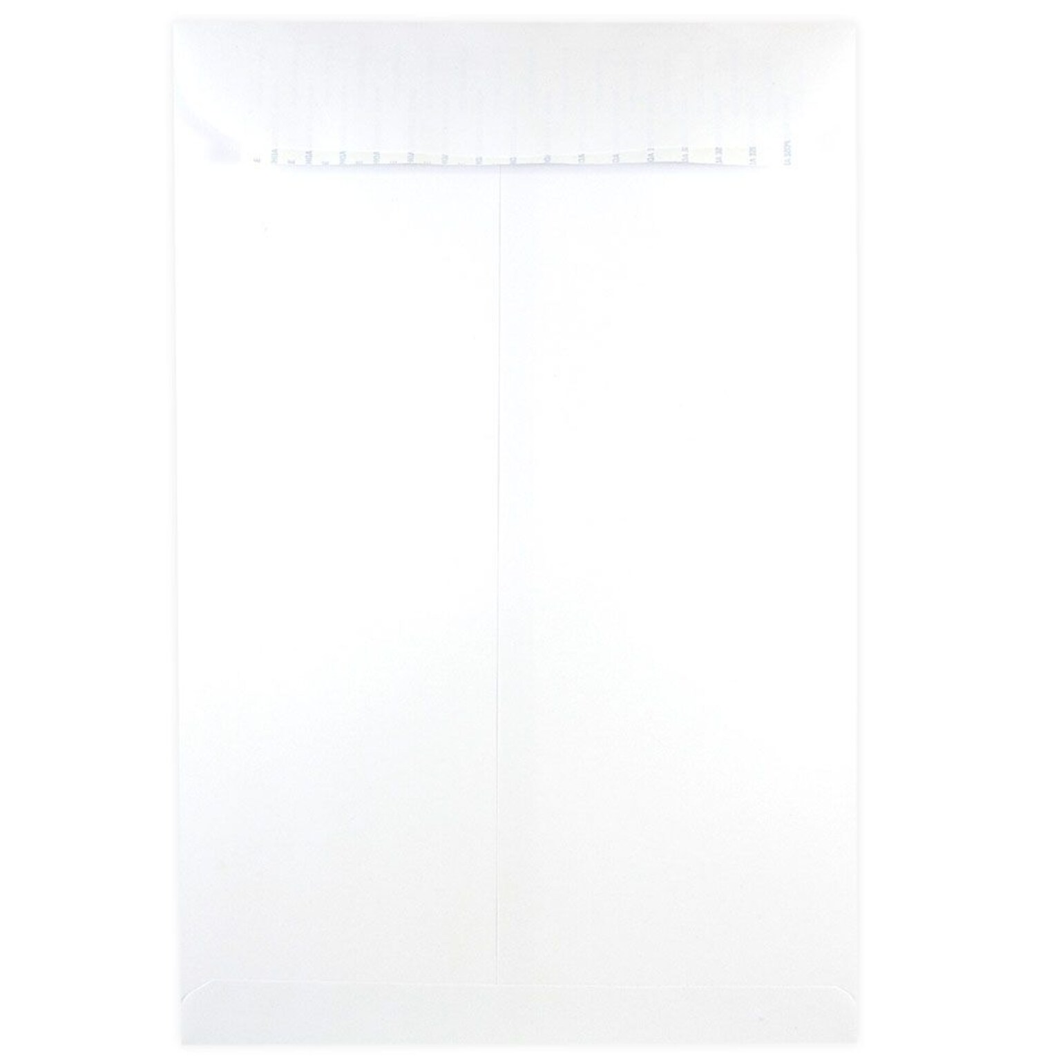 JAM Paper 12 x 15.5 Open End Catalog Envelopes with Peel and Seal Closure, White, Bulk 500/Box (356828784)