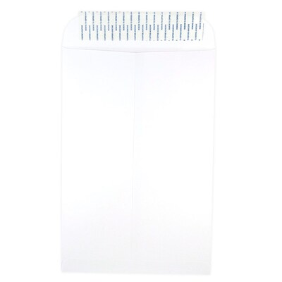 JAM Paper 12 x 15.5 Open End Catalog Envelopes with Peel and Seal Closure, White, Bulk 500/Box (3568