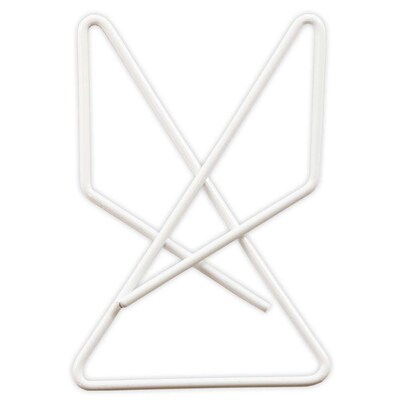 JAM Paper® Butterfly Paper Clips, White Paperclips, 15/pack (332BYWH)