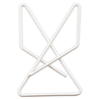 JAM Paper® Butterfly Paper Clips, White Paperclips, 15/pack (332BYWH)