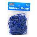 JAM Paper® Rubber Bands, #33 Size, Blue Rubberbands, 100/pack (333RBBU)