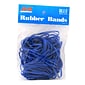 JAM Paper® Rubber Bands, #33 Size, Blue Rubberbands, 100/pack (333RBBU)