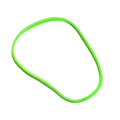 JAM Paper Multi-Purpose #33 Rubber Bands, 3.5" x 0.125", Non-Latex, Green, 100/Pack (333RBGR)