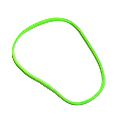 JAM Paper Multi-Purpose #33 Rubber Bands, 3.5" x 0.125", Latex Free, Green, 100/Pack (333RBGR)