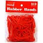 JAM Paper® Rubber Bands, #33 Size, Red Rubberbands, 100/pack (333RBRE)