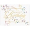 JAM Paper® Blank Birthday Cards Set, Happy Birthday Colorful Squares Theme, 25/Pack (526XA4826WB)