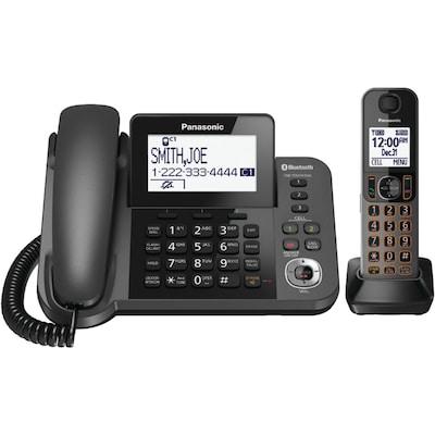Panasonic Dect 6.0 1.9 Ghz Link-to-cell 1-line Corded/cordless With Tad (1 Cordless Handset)