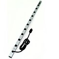 Wiremold CabinetMATE 10 Outlet Power Strip, White (4810ULBC)
