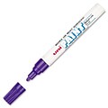Uni Paint Medium Bullet Tip Marker, Violet, 12/Pack (63606DZ)