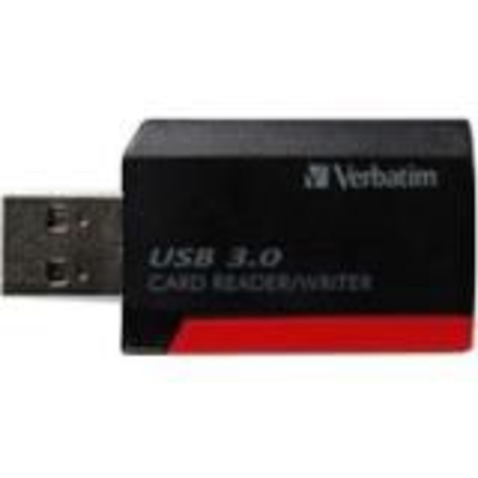 Verbatim USB 3.0 External Pocket Card Reader, Black (98538)