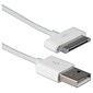 iEssentials 3.3' White iPad/iPhone/iPod Charging/Data Cable (IPL-FDC-WT)