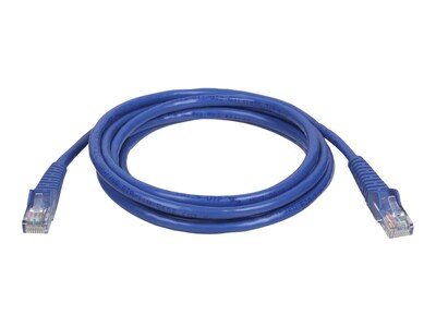 Tripp Lite patch cable, 7 ft, blue