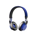 Jabra ® Move 100-96300001-02 Wired/Wireless Over-the-Head Stereo Headset with Mic; Blue