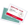 Royal Sovereign  5 mil Thermal Laminating Pouch Film; Credit Card, 100/Pack (RF05CRDT0100)