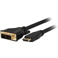 Comprehensive® HD-DVI-15PROBLK Pro AV/IT 15 HDMI to DVI-D Cable, Black