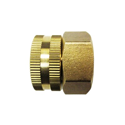 Sun Joe Dual Swivel Brass Connector .75x.75